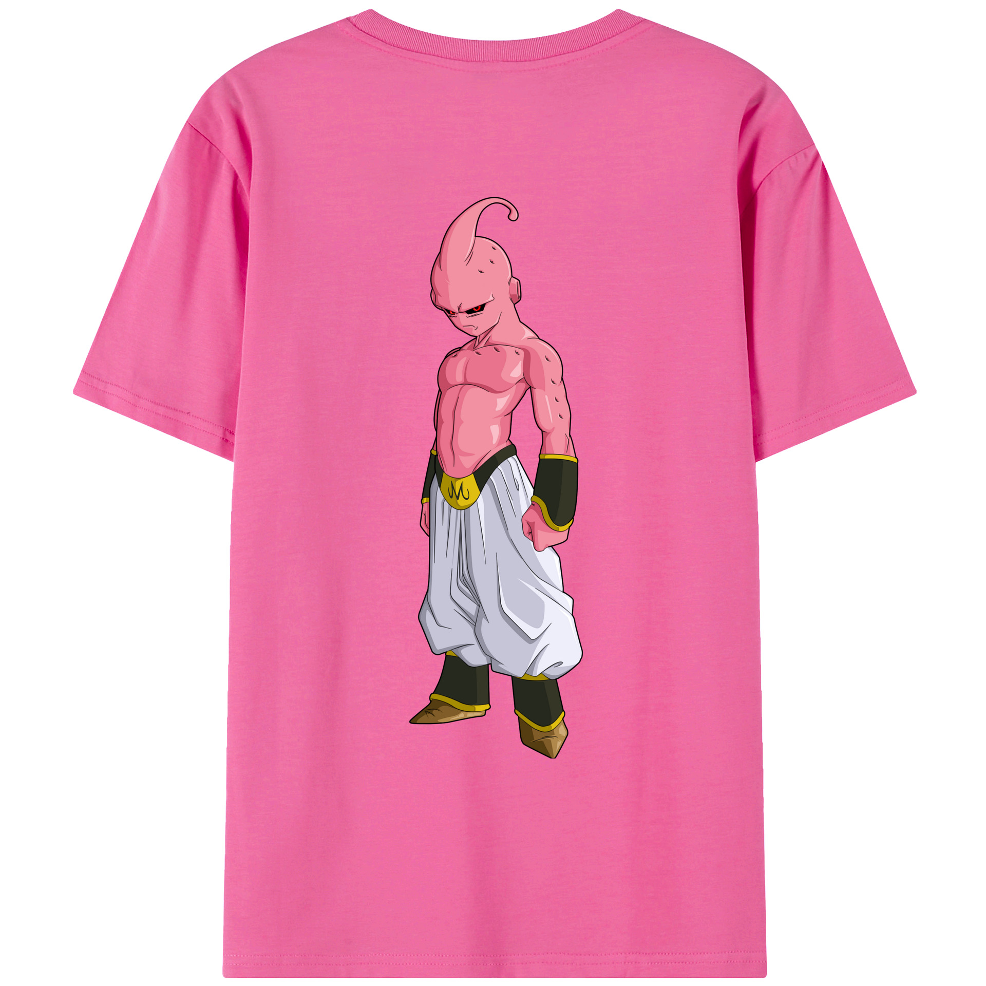 （画像用） ドラゴンボール 魔人ブウ DRAGON BALL Majin Buu レディース半袖Tシャツ(バックプリント)